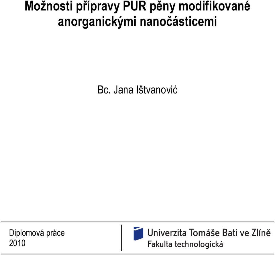 nanočásticemi Bc.