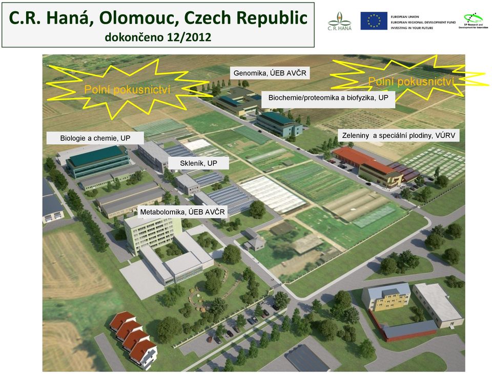 biofyzika, UP Polní pokusnictví Biologie a chemie, UP