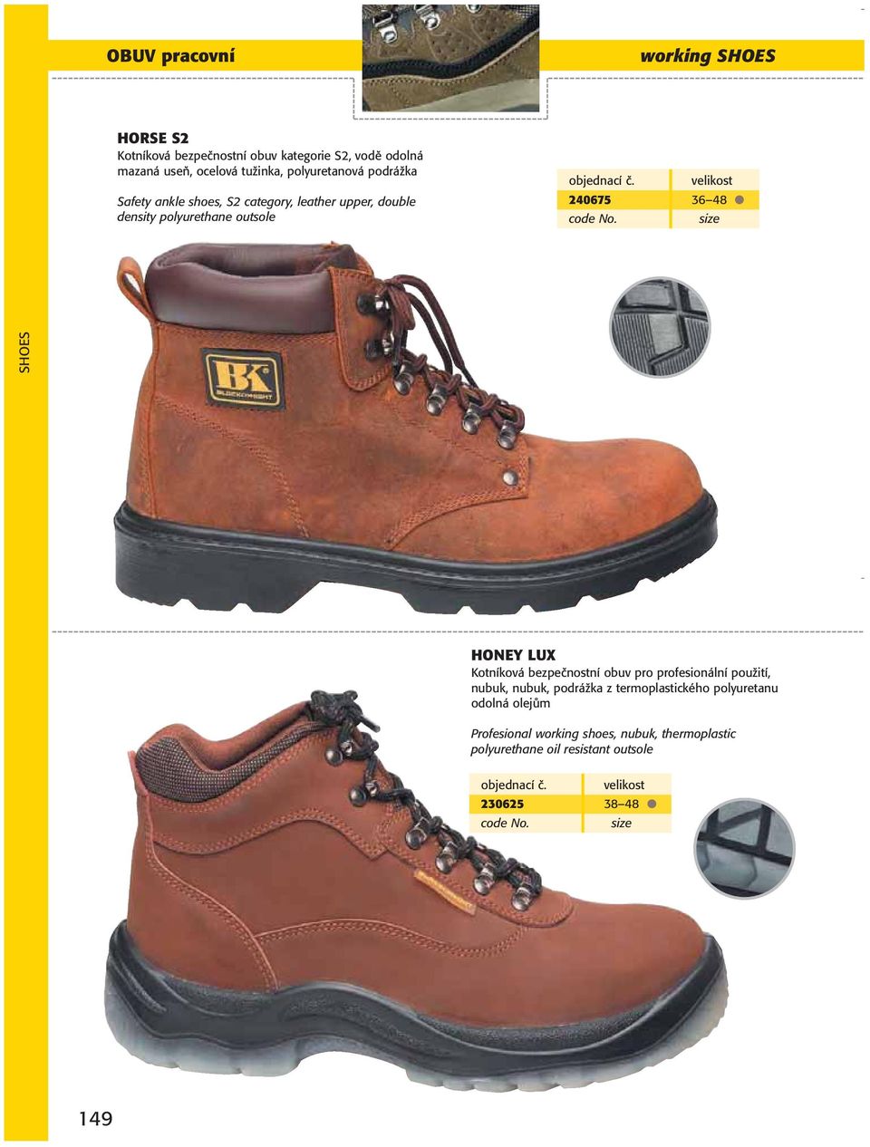 48 HONEY LUX Kotníková bezpečnostní obuv pro profesionální použití, nubuk, nubuk, podrážka z termoplastického