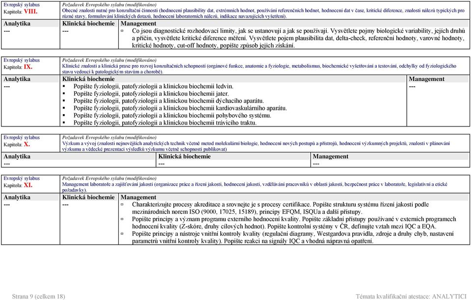 různé stavy, formulování klinických dotazů, hodnocení laboratorních nálezů, indikace navazujících vyšetření). Co jsou diagnostické rozhodovací limity, jak se ustanovují a jak se používají.