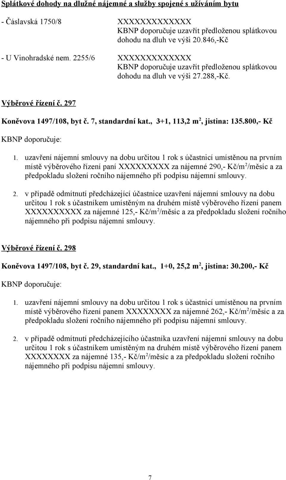 800, Kč KBNP doporučuje: 1.