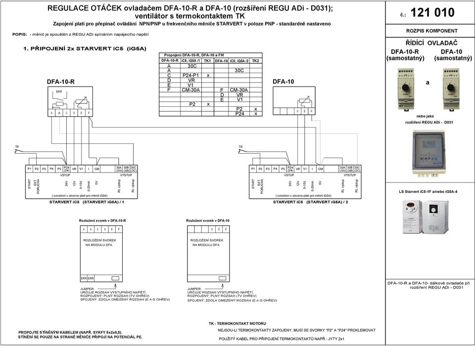 PŘIPOJENÍ 2 STRVERT ic (ig) DF-0-R ERR C D E F Propojení DF-0-R, DF-0 a FM DF-0-R ic; ig / 0C C P24-P D E F VR V CM-0 P2 DF-0 ic; ig /2 F D E 0C CM-0 VR V P2 P24 DF-0 D E F DF-0-R (samostatný) 2 00