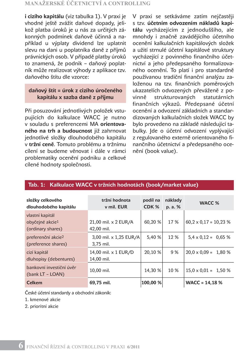 příjmů právnických osob. V případě platby úroků to znamená, že podnik daňový poplatník může realizovat výhody z aplikace tzv.