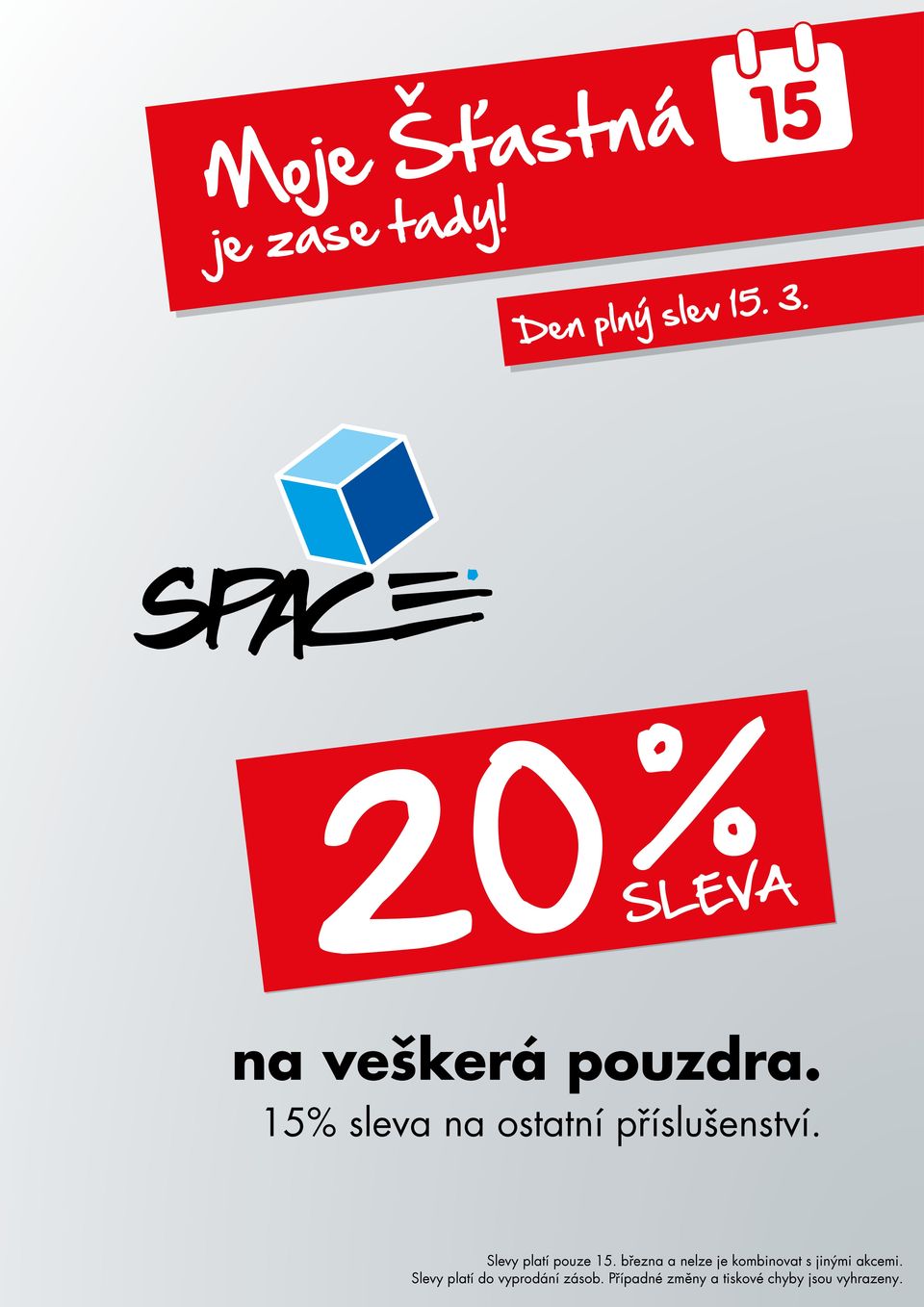 15% sleva na