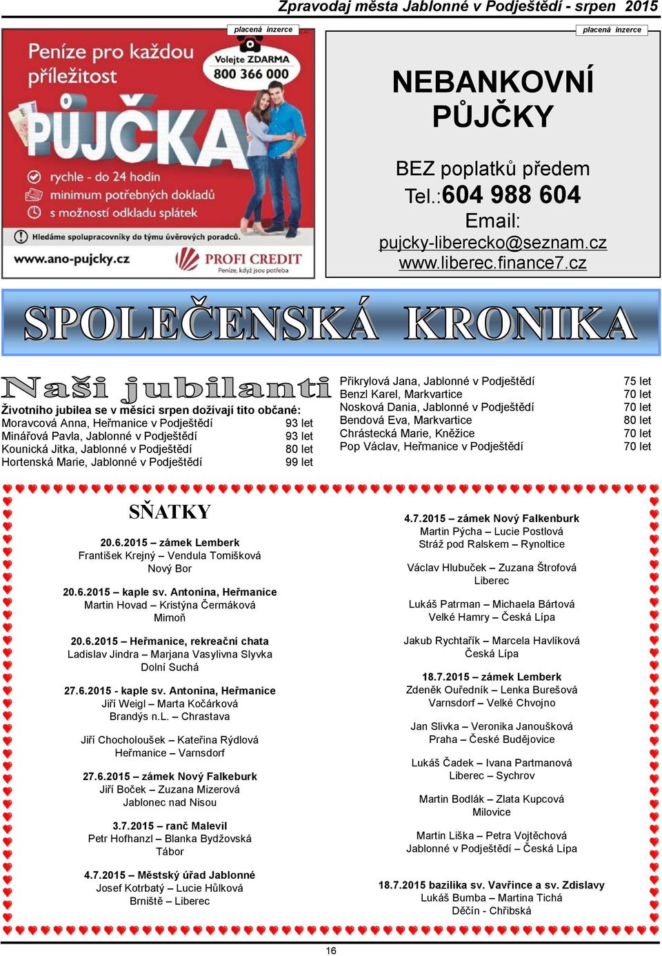 Inzerce pujcek plzen image 1