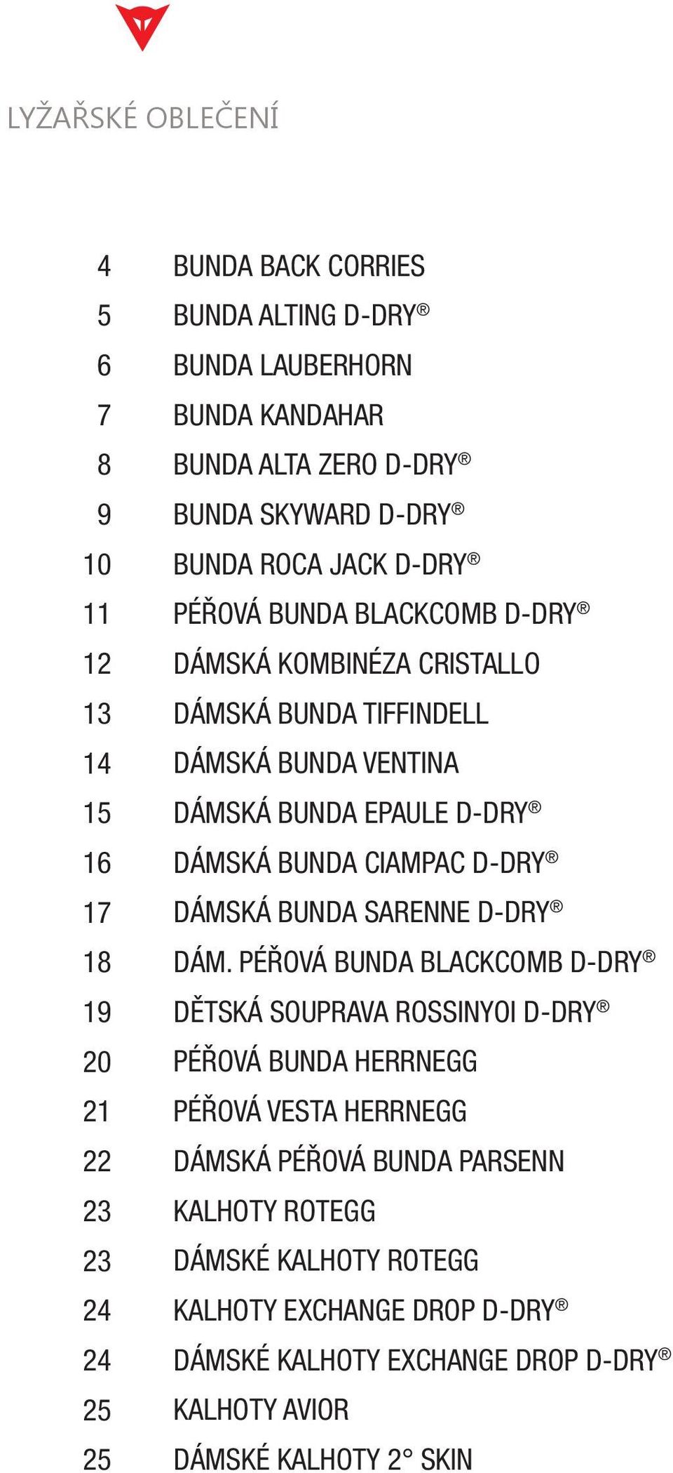 EPAULE D-DRY DÁMSKÁ BUNDA CIAMPAC D-DRY DÁMSKÁ BUNDA SARENNE D-DRY DÁM.