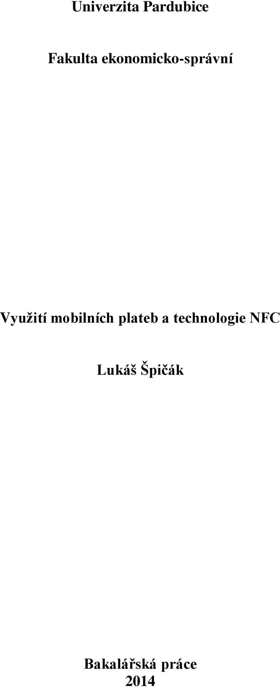 mobilních plateb a technologie