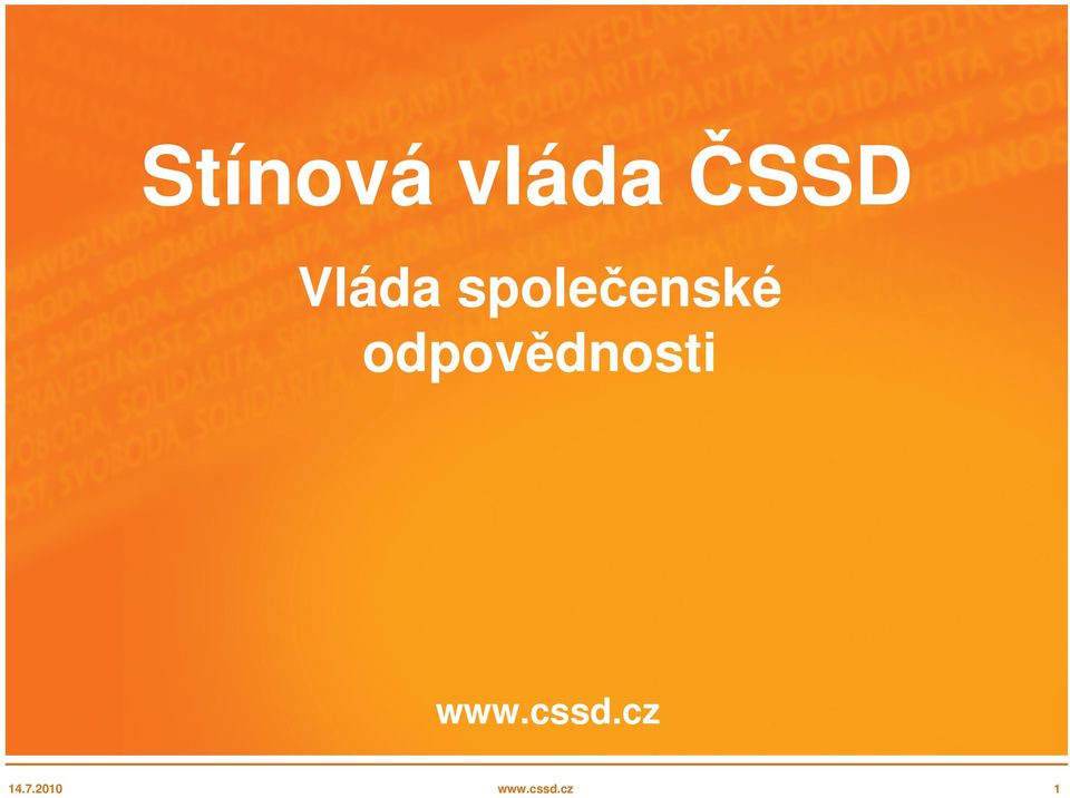 odpovědnosti www.cssd.