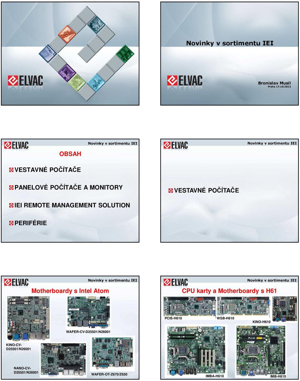 REMOTE MANAGEMENT SOLUTION PERIFÉRIE Motherboardy s Intel Atom CPU karty a