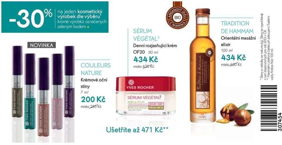 TRADITION DE HAMMAM Orientální masážní elixír 100 ml 434 Kč místo 620 Kč * Slevy a nabídky se nekumulují.