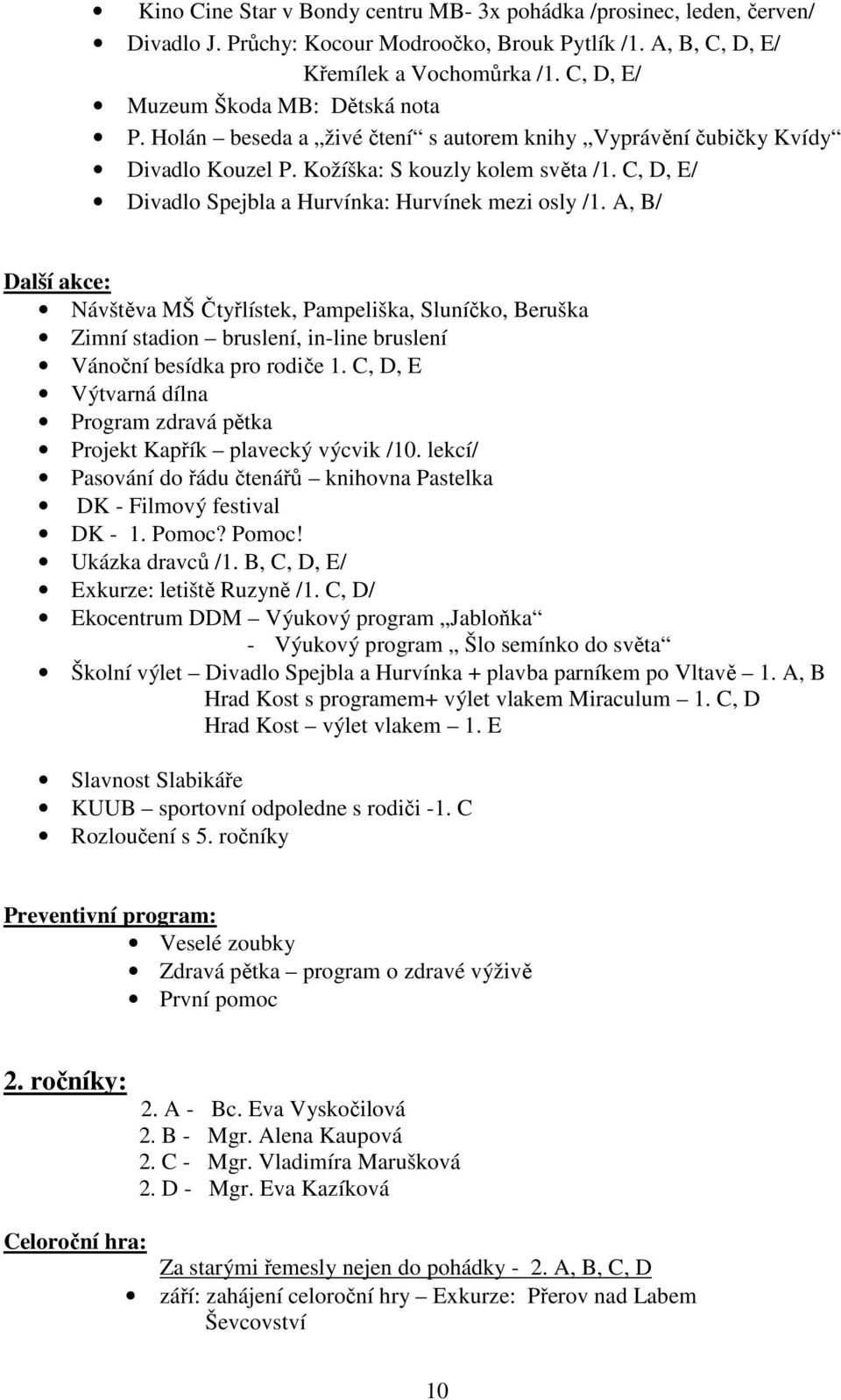 C, D, E/ Divadlo Spejbla a Hurvínka: Hurvínek mezi osly /1.