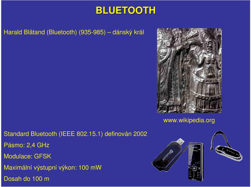 org Standard Bluetooth (IEEE 802.15.