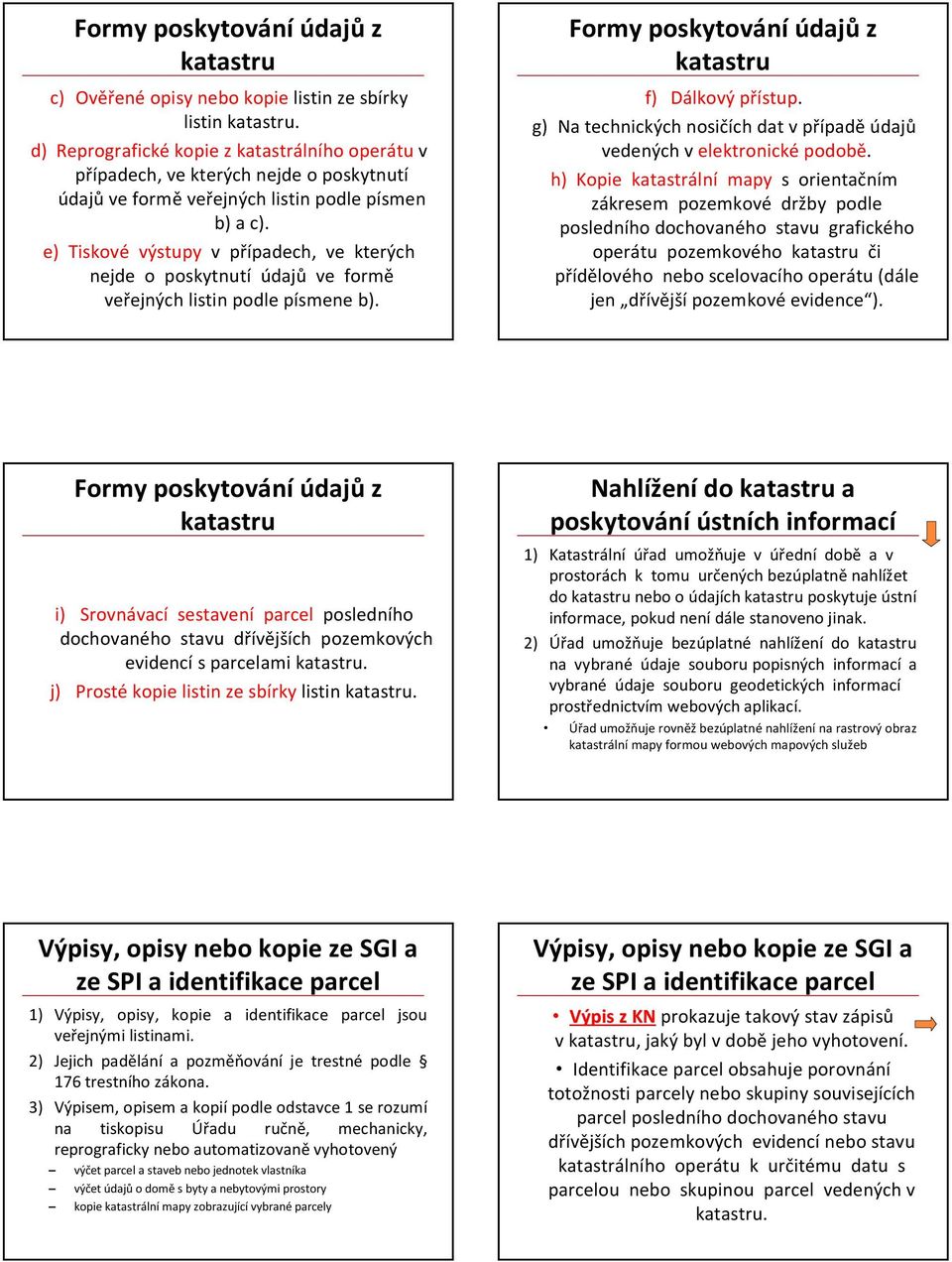 g) Na technických nosičích dat v případě údajů vedených v elektronické podobě.