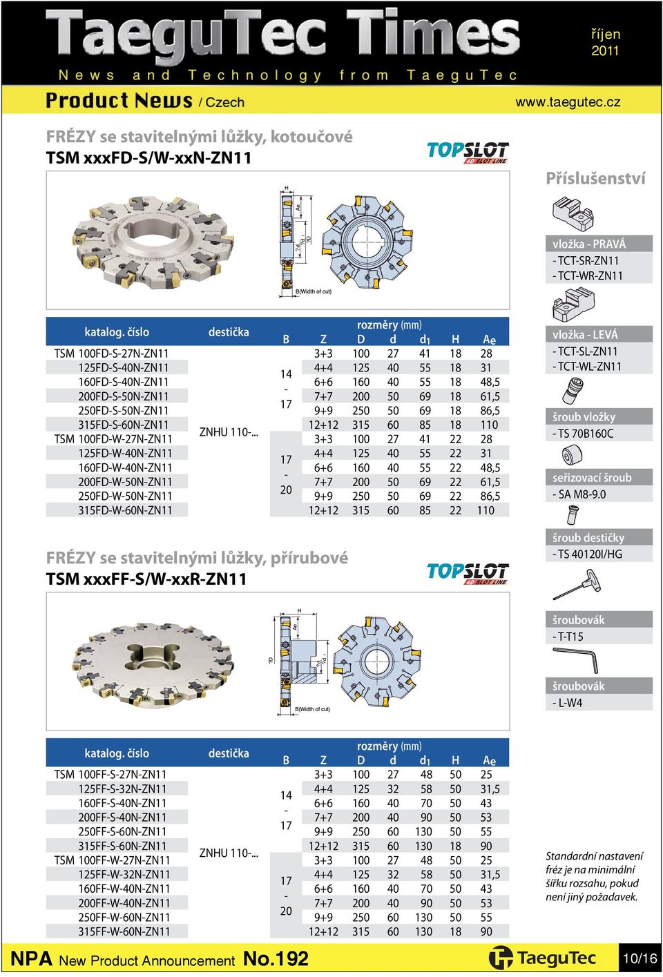 48,5-200FD-S-50N-ZN11 7+7 200 50 69 18 61,5 17 250FD-S-50N-ZN11 9+9 250 50 69 18 86,5 315FD-S-60N-ZN11 12+12 315 60 85 18 110 ZNU 110-.