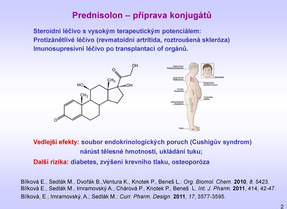 Vedlejší efekty: soubor endokrinologických poruch (Cushigův syndrom) nárůst tělesné hmotnosti, ukládání tuku; Další rizika: diabetes, zvýšení krevního tlaku,