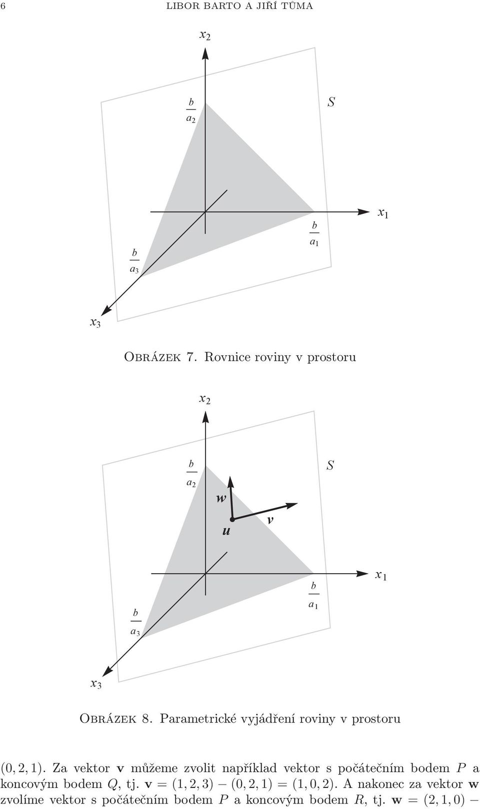 (0,2,1)Zavektor vmůžemezvolitnapříkladvektorspočátečnímbodem P a koncovýmbodem Q,tj v =