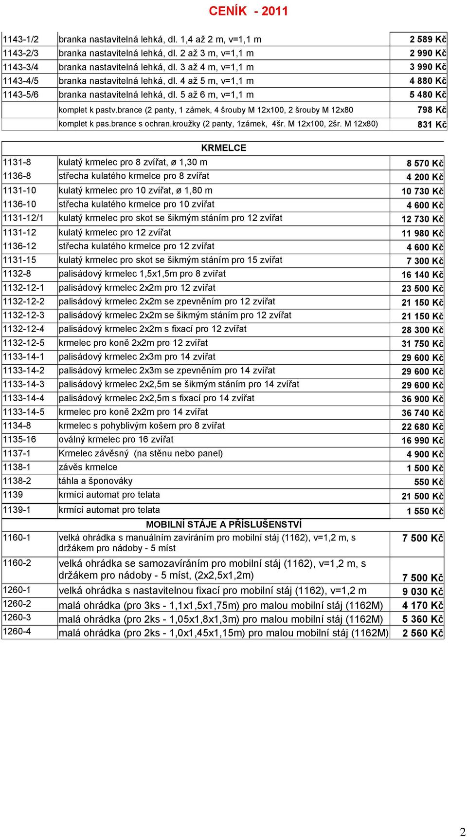 brance (2 panty, 1 zámek, 4 šrouby M 12x100, 2 šrouby M 12x80 komplet k pas.brance s ochran.kroužky (2 panty, 1zámek, 4šr. M 12x100, 2šr.