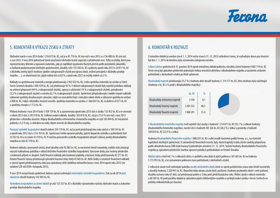 Tržby za služby, které jsou reprezentovány dělením a úpravami materiálu, jako je například vypalování tlustých plechů podle požadavků zákazníků, a službami poskytovanými dceřiným společnostem,