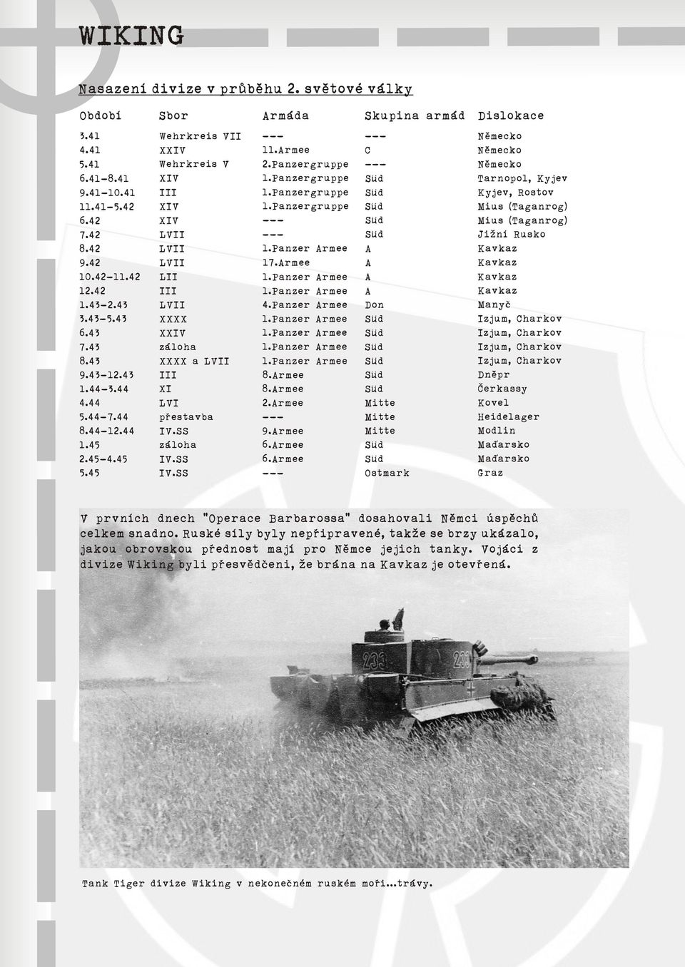 45 Wehrkreis VII XXIV Wehrkreis V XIV III XIV XIV LVII LVII LVII LII III LVII XXXX XXIV záloha XXXX a LVII III XI LVI pøestavba IV.SS záloha IV.SS IV.SS --- 11.Armee 2.Panzergruppe 1.