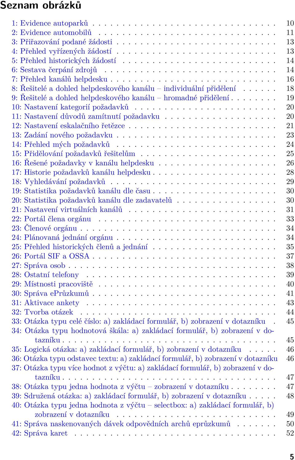 ........................... 16 8: Řešitelé a dohled helpdeskového kanálu individuální přidělení...... 18 9: Řešitelé a dohled helpdeskového kanálu hromadné přidělení.