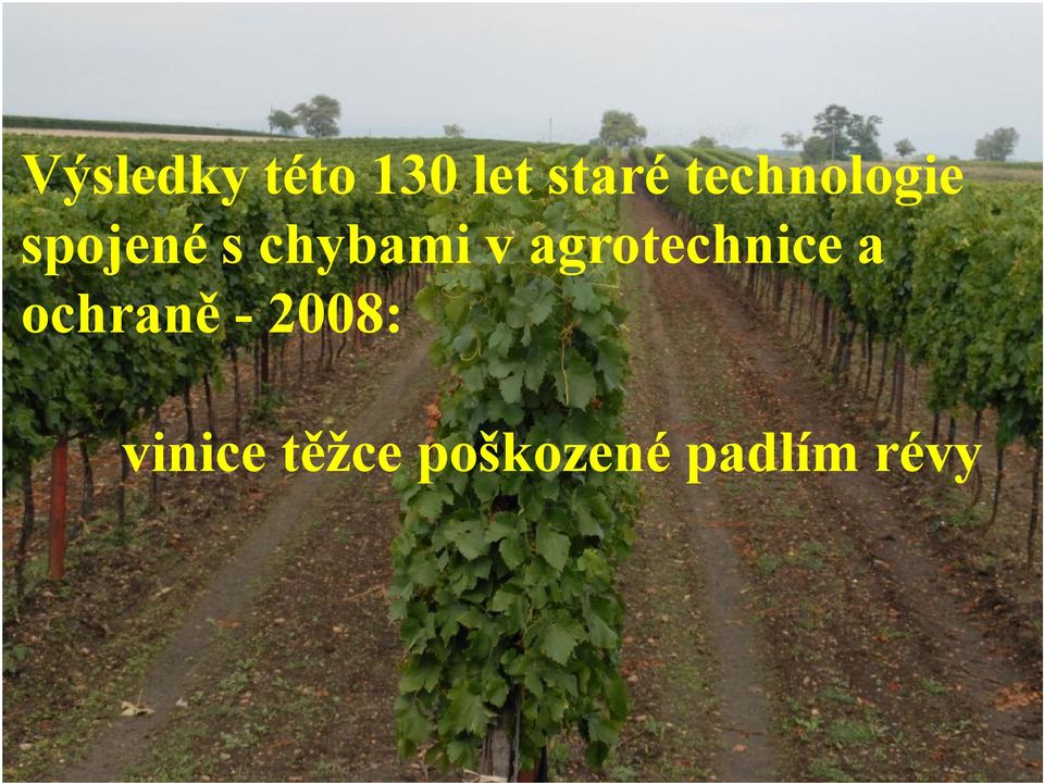 v agrotechnice a ochraně