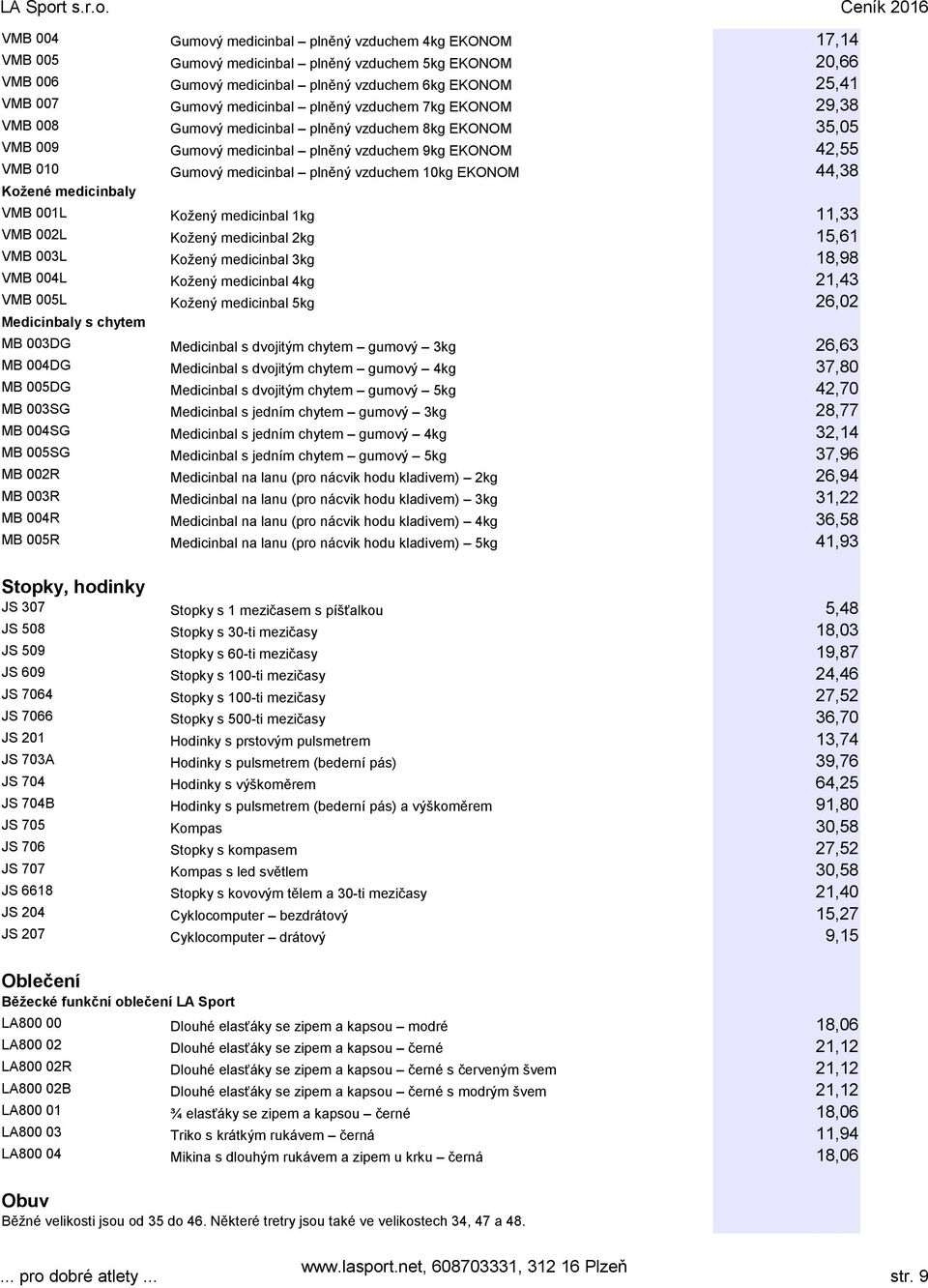 vzduchem 10kg EKONOM 44,38 Kožené medicinbaly VMB 001L Kožený medicinbal 1kg 11,33 VMB 002L Kožený medicinbal 2kg 15,61 VMB 003L Kožený medicinbal 3kg 18,98 VMB 004L Kožený medicinbal 4kg 21,43 VMB