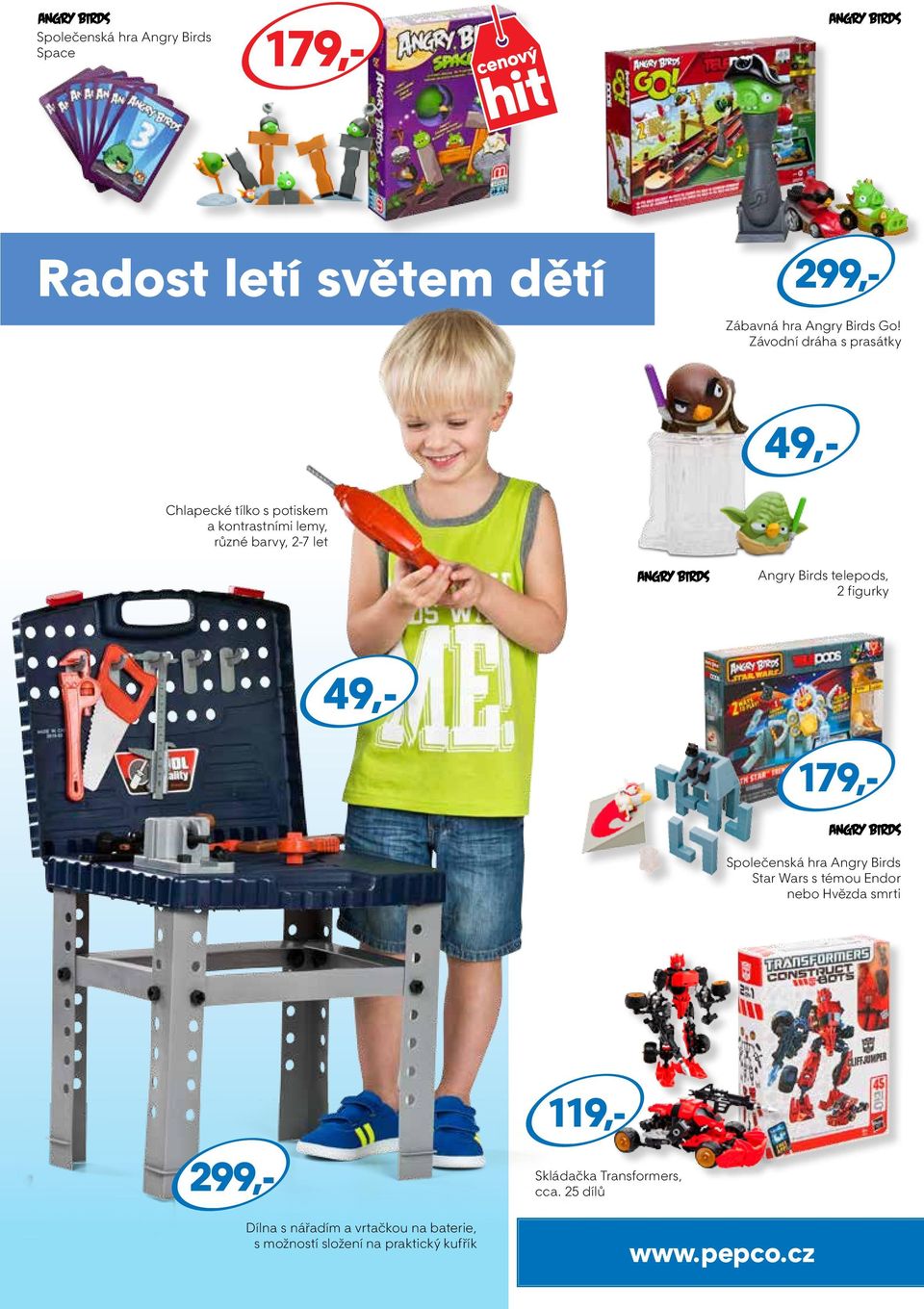 telepods, 2 figurky 299,- Společenská hra Angry Birds Star Wars s témou Endor nebo Hvězda smrti 49,- 49,-