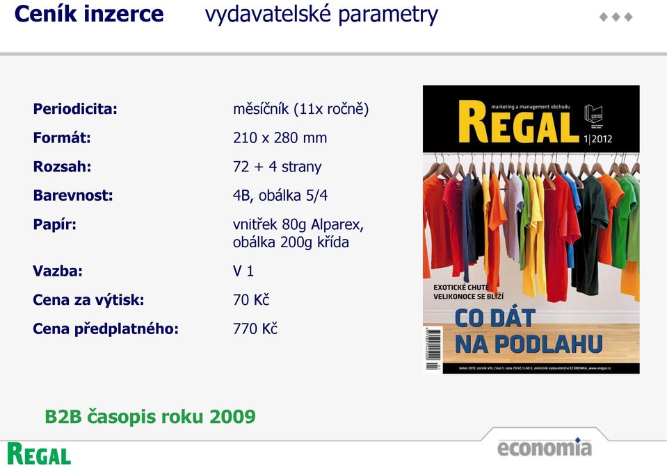 obálka 5/4 Papír: vnitřek 80g Alparex, obálka 200g křída Vazba: V