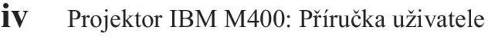 IBM M400:
