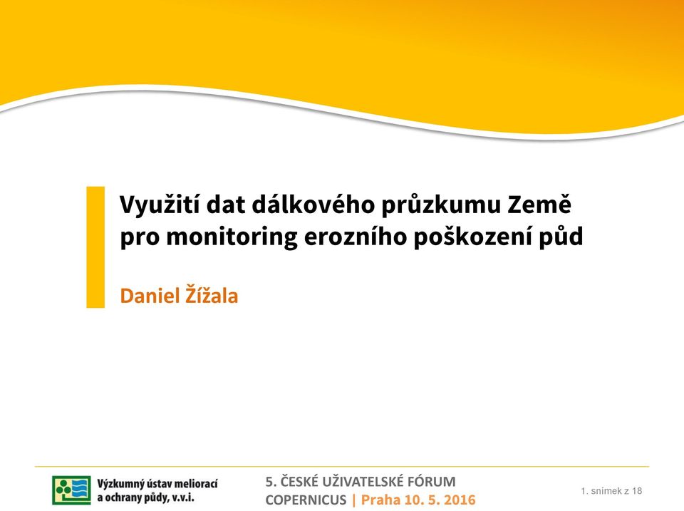 monitoring erozního