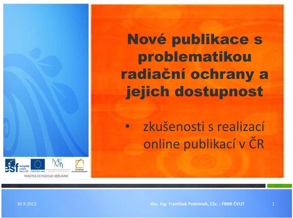 realizací online publikací v ČR 30.9.