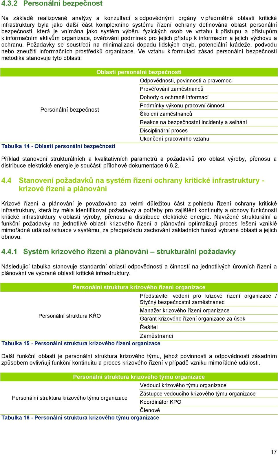 informacím a jejich výchovu a ochranu. Požadavky se soustředí na minimalizaci dopadu lidských chyb, potenciální krádeže, podvodu nebo zneužití informačních prostředků organizace.