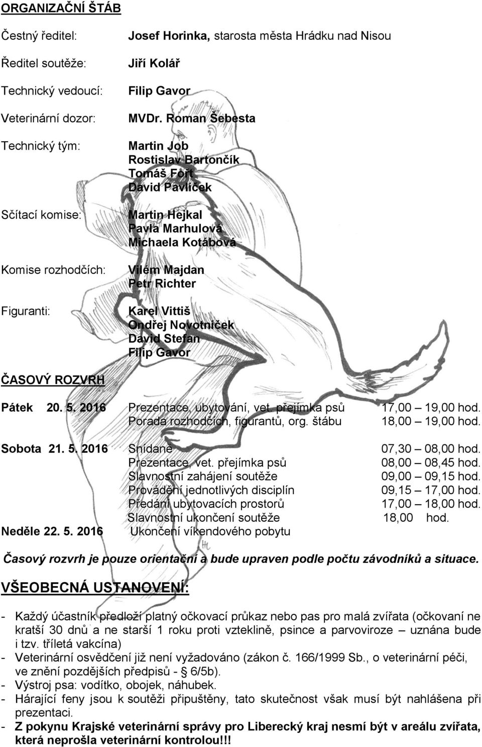 Roman Šebesta Martin Job Rostislav Bartončík Tomáš Fořt David Pavlíček Martin Hejkal Pavla Marhulová Michaela Kotábová Vilém Majdan Petr Richter Karel Vittiš Ondřej Novotníček David Stefan Filip