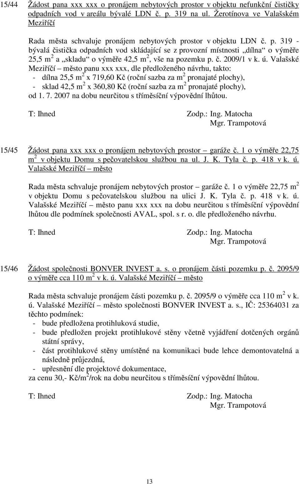 č. 2009/1 v k. ú.