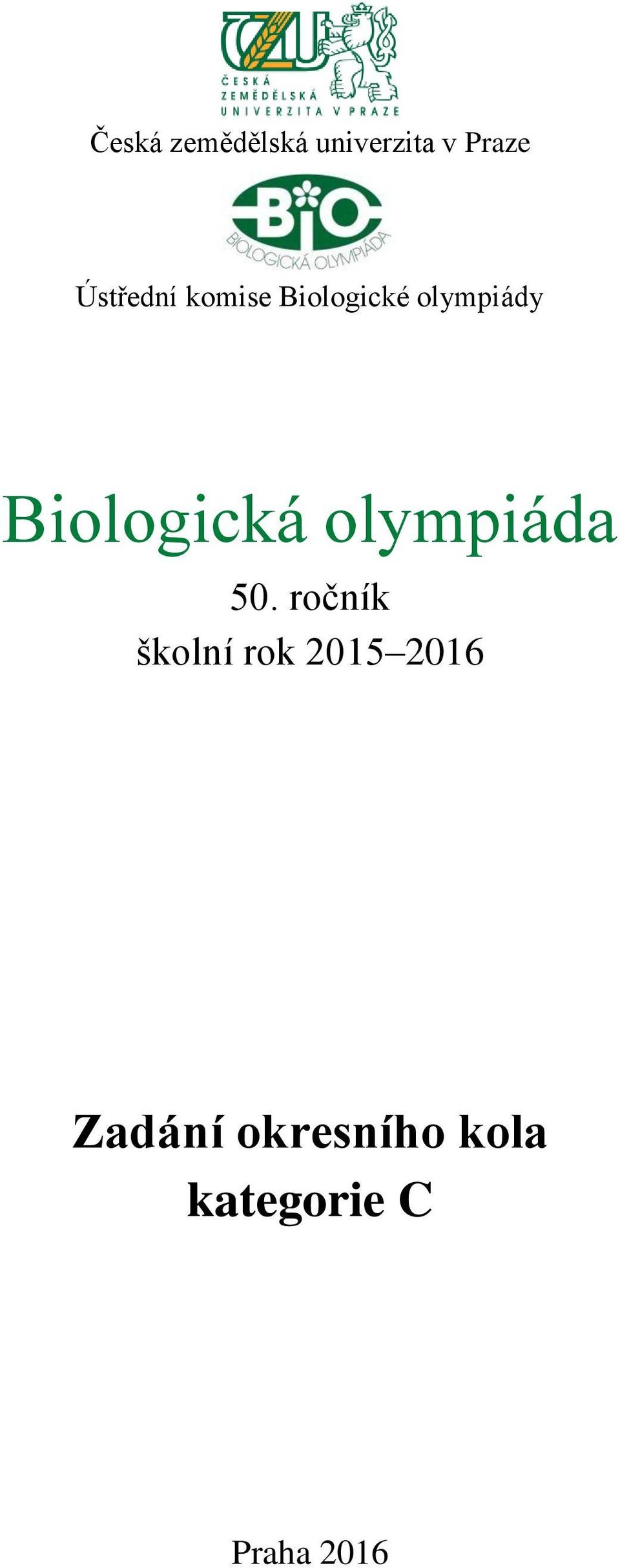 Biologická olympiáda 50.