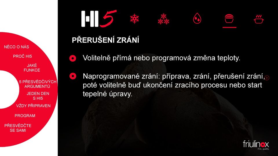 Naprogramované zrání: příprava, zrání,