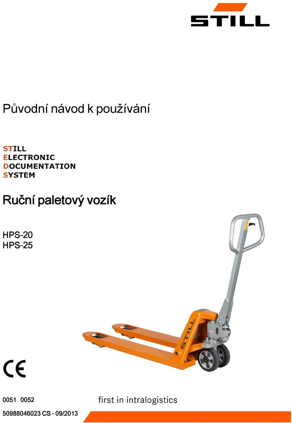 paletový vozík HPS-20