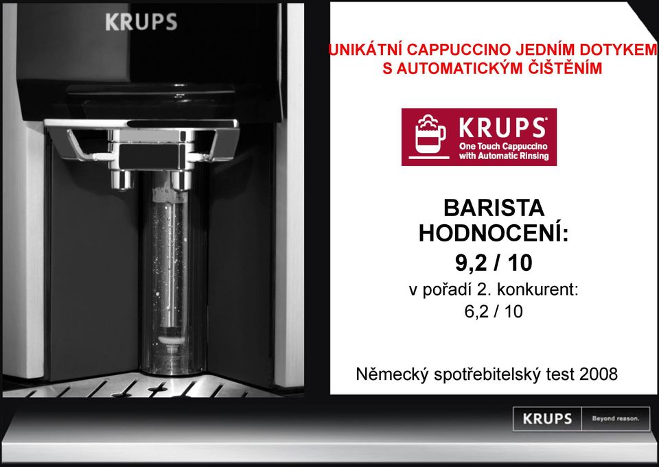 BARISTA HODNOCENÍ: 9,2 / 10 v pořadí 2.