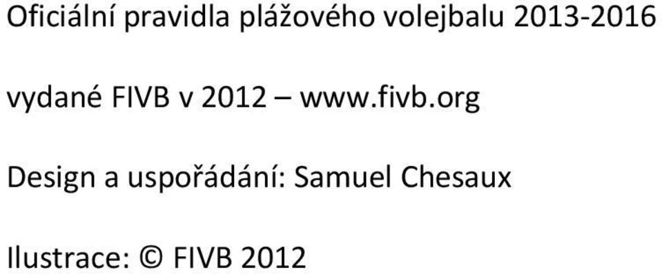 2012 www.fivb.