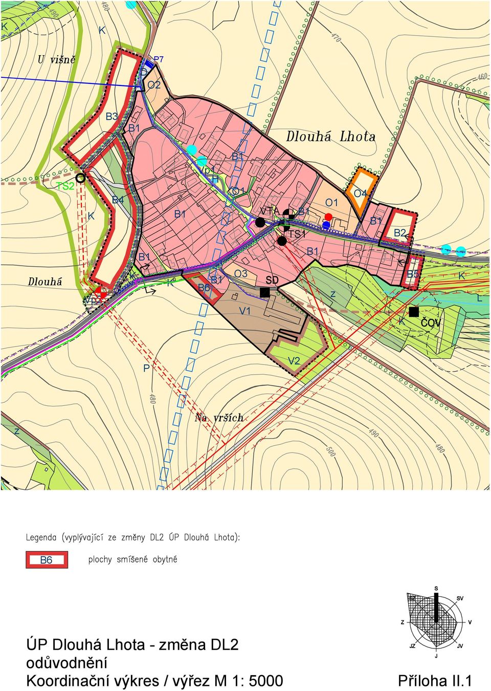 Dlouhá Lhota - změna DL2 odůvodnění