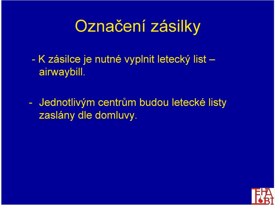 airwaybill.