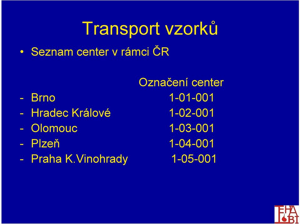 Hradec Králové 1-02-001 - Olomouc