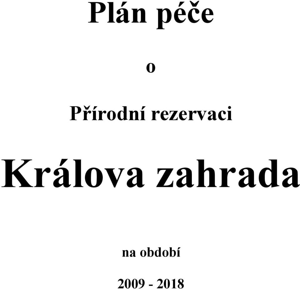 rezervaci