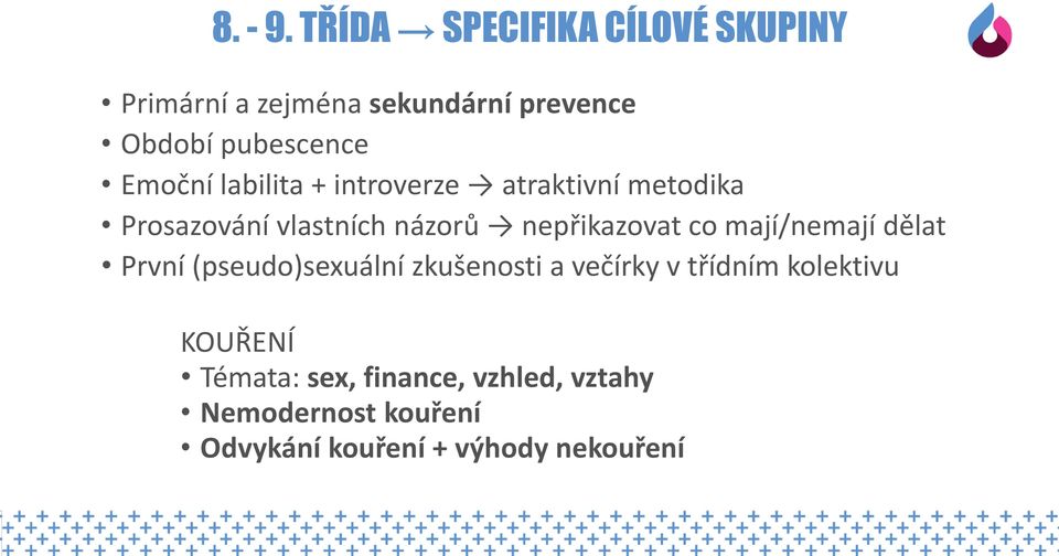 Emoční labilita + introverze atraktivní metodika Prosazování vlastních názorů nepřikazovat