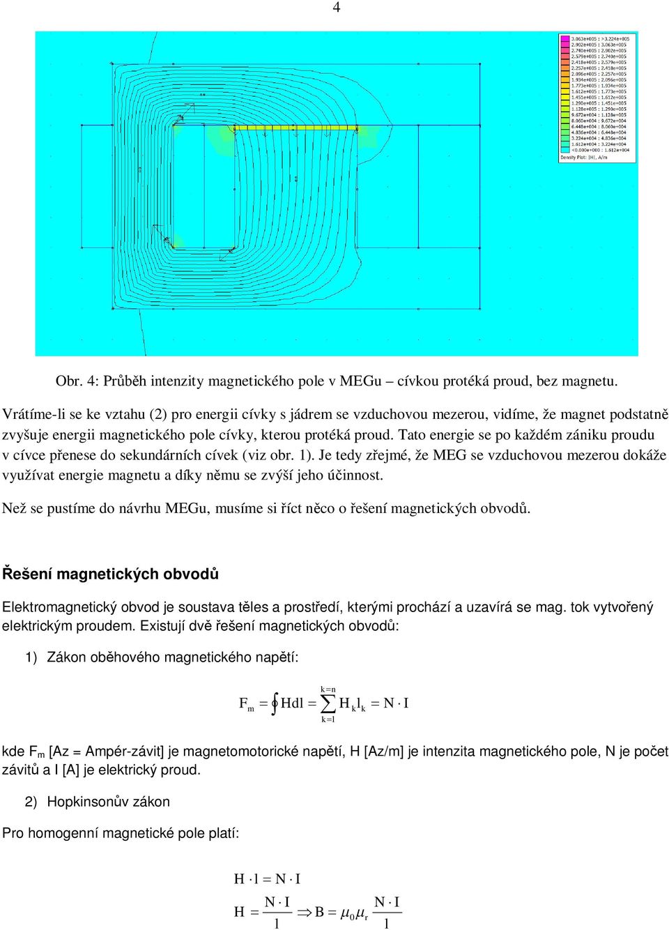 Tato energie se po každé zániku proudu v cívce penese do sekundárních cívek (viz obr. 1). Je tedy zejé, že MEG se vzduchovou ezerou dokáže využívat energie agnetu a díky nu se zvýší jeho úinnost.