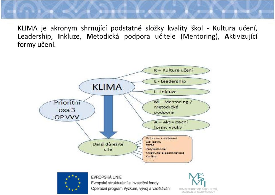 Leadership, Inkluze, Metodická podpora