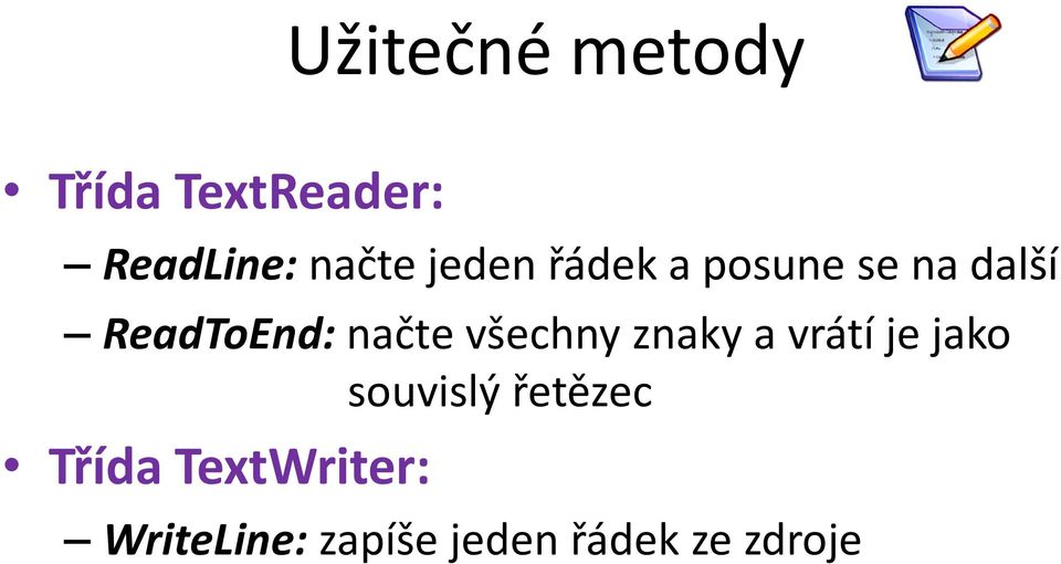 všechny znaky a vrátí je jako souvislý řetězec