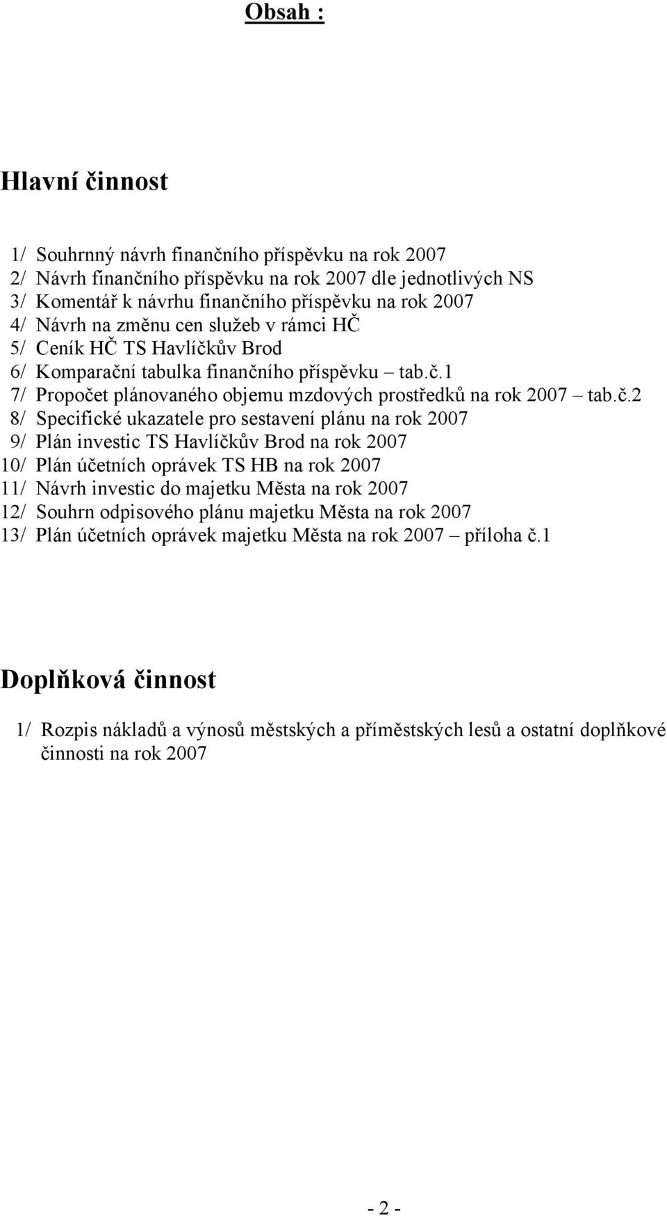 ův Brod 6/ Komparačn