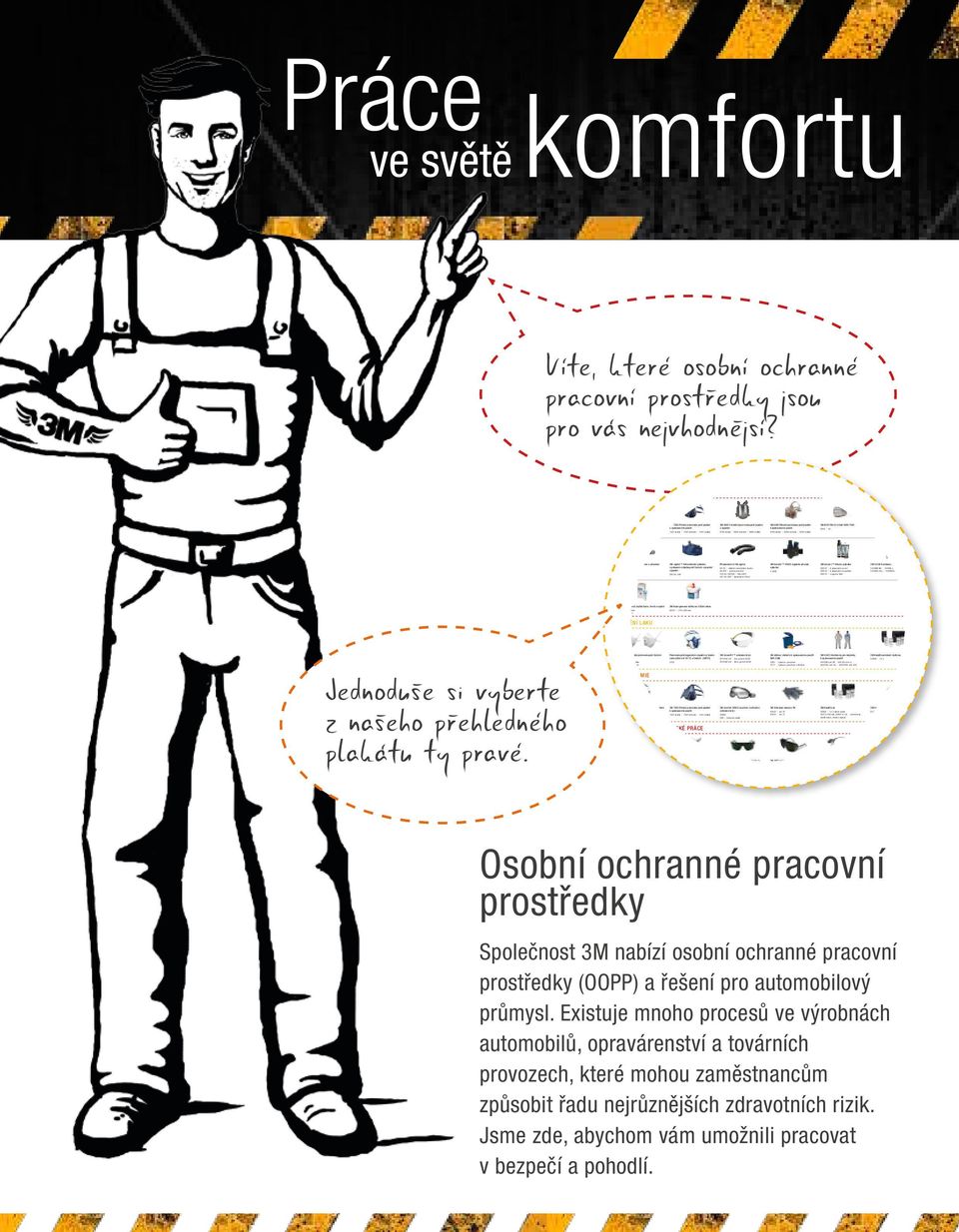 zátkové chrániče sluchu 3M Optime II mušlové chrániče SF401AF-EU čiré, povrch AS/AF SF403AF-EU žluté, povrch AS/AF PP-01-002 H520F-460-GB 3M 50425 Kombinéza pro lakýrníky k opakovanému použití 50425M