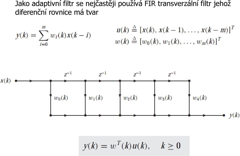 transverzální filtr